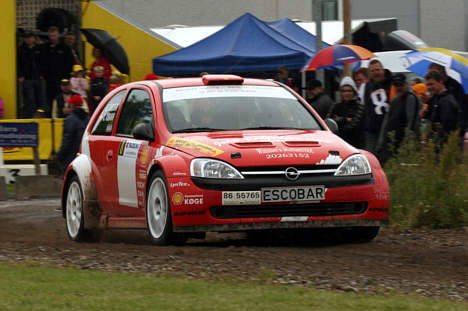 Efter to fjerdepladser i træk går Lars Kragh efter at komme på podiet ved årets NCC RallySprint 2007.